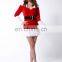 Factory Hot Sweet Santa Christmas Costume Sexi Pho Dress Women Christmas Eve Costume