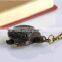 Bronze Vintage Lovely Turtle Mini Small Size Quartz Pocket Watch Women Lady Girl Necklace Pendant Chain Birthday Gifts