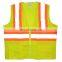 2016 SUNWAY Hot Sale Construction Reflective Working Safety Vest With Zipper