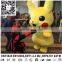 2016 China Factory Directly Sell inflatable Pikachu Mascot Costume Walking Costume