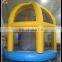 Inflatable bouncer, air bouncer castle with climbing rock, inflatable jumping castle for sale