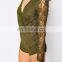 Glamorous Long Sleeve Lace Playsuit