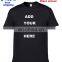 US size custom printing 100% cotton t shirt