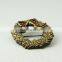 HOT SALES High Quality 3D Design Gold Silver Plated Enamel Lapel Pin Badge
