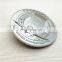 China factory silver army challenge coin with Chinese map