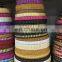 Wholesale Braided Colorful Elastic Adjustable Shoe Straps bands