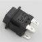 double pole mini self-locking 2 position push button switch