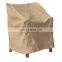 Durable Waterproof Outdoor Beige PE Woven Armchair Cover