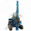 Solar hydraulic truck mounted pile driver