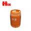 3 KGS Low pressure and steel material LPG gas bottle in all sizes