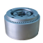 Negative spring applied tooth and tooth brake