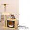 Manufacture Sale Customized Pet Cat Furniture Scratcher Tree Condo