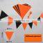 New design happy birthday pennants flag colorful indoor felt bunting flags banners
