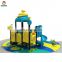Guangzhou plastic slides for children and High quality outdoor playground for sale