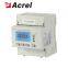 Acrel 300286.SZ DJSF1352-RN solar PV used din rail mounted DC power meter have  rs485 communciaition