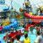 New Design Aqua House With Multi Water Slides For Sale