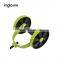 Indoor Fitness Equipment Double Wheels Roller Pull Rope Abdominal Wheel Roller
