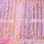 solar  Led safety holiday curtain feather String Lighting Remote control home christmas indoor outdoor decoration fairy light