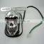 Universal Chrome Skull Head Light Rear Tail Light For Harley Cruiser Chopper