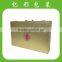 2015 Luxury Automatic Girls Cosmetic box Hand Made Leather Jewellery Box