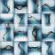 8mm thickness hotel project crystal glass mosaic tile mosaic pins pastilha glass mosaics