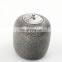 Custom Ceramic F  Porcelain Tea Coffee Bean Canister Ceramic Storage Jar with lid