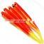 fifishing soft bait 95mm 2.6g  fish fishing lures Rainbow color Sequin swing winter Ice fishing spinner bait