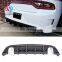 Honghang Factory Manufacture Car Parts Rear Lip, Rear Bumper Diffuser For 2015 Dodge Charger Rear Diffuser 2015-2019