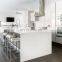 Mordern white wooden Kitchen cupboard High Gloss 2pac paint Lacquer Kitchen Cabinet