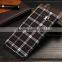 2016 New British Plaid Style Back Cover for Samsung Galaxy S6 Edge Plus, the Soft Cloth for Samsung Galaxy S6 Edge Plus Case