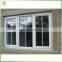 White color latest window designs with window grill design pictures/ aluminum casement window