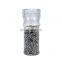 Adjustable Ceramic Grinding Mechanism Transparent Plastic Body Salt And Pepper Grinder