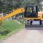 Weight of hydraulic excavator  hydraulic wheeled excavator pricehot selling with the factory price on sale