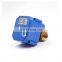 CWX-25S 2 way motorized valve  brass ss304 mini electric actuator water control valve 3v 5v 6v 12v 24v 110v 220v DN15 DN20 DN25