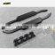 All Black With Silver Trim Aluminum Brackets For 2020 Land Rover Defender 90 Side Steps Running Board