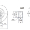 PP-FRP anti corrosion centrifugal ventilation fans