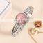 JW 3512 Guangzhou charm stainless steel quartz analog ladies diamond rose gold women watches