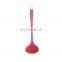 Kitchen utensils silicone spoon with nylon core handle translucent kitchen silicone soup spoon cooking spoon
