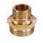 Custom Pipe Fitting Copper Bulkhead Fitting Types Connector OEM ODM for High Speed Rails L6