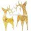 Outdoor 3D LED Christmas Light Decoration Christmas Animals Reindeer Motif Light
