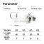 JOHNCOO Wholesale 2g3g4g6g Luminous Eyes Jig Head Hooks Weighted Fishing Hook Rock Fishing Hooks