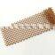 Manufacturer Direct Supply  Endurable Aluminum Customization Colorful Decorative Chain Link Curtain Mesh