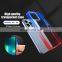 New Gradient Color Cover Case Shockproof TPU PC Colorful Cell Phone Case  for iPhone 14