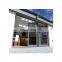 Burglar Proof Glass Aluminium Plastic Laminated Glass Bifold Sliding Accordion Doors