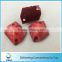 2015 good quality red color resin stone for decorative dress