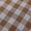 Big checked chiffon Polyester Chiffon ripstop fabric