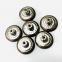 2023 Customized wholesale plating brass cowboy button jeans buttons for jeans clothing