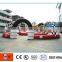 Plato Pvc Tarpaulin Inflatable Air Race Track , Durable Giant Inflatable Air Track for Car Racing