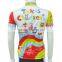 2015 sublimation custom children bicycle jersey