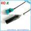 20cm Z Fakra Female to DIN Female Car Radio Aerial Antenna Adapter for VW Audi Skoda Mercedes Seat Ford Peugeot Citroen Vauxhall